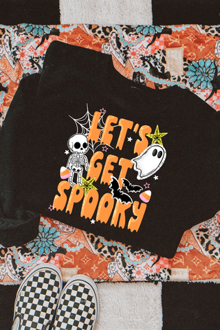 Let's Get Spooky Black Sweatshirt