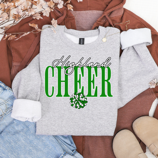 Highland Cheer Pom Sweatshirt