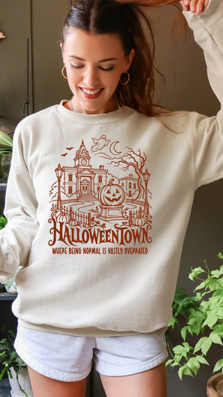 Halloween Town Sand Sweatshirt