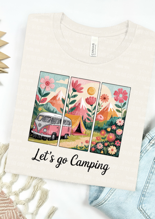 Camping Bella Canvas T-Shirt