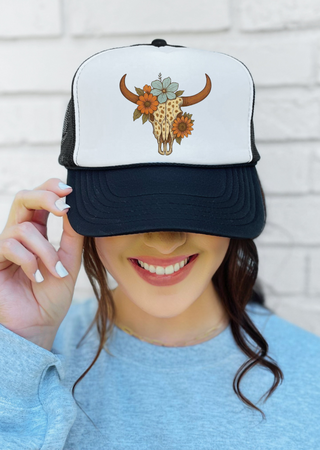 Boho Bloom Trucker Hat