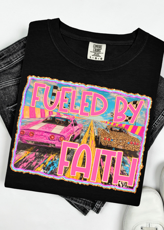Fueled By Faith Comfort Colors T-Shirt