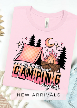 Camping Nights Bella Canvas T-Shirt