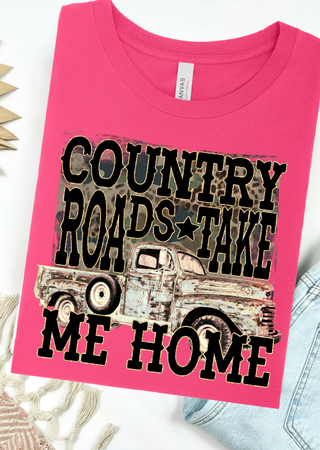 Country Roads Bella Canvas T-Shirt
