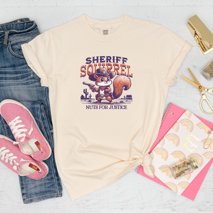 Sheriff Squirrel Tee