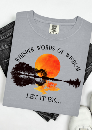 Wisdom & Wild Skies Comfort Colors T-Shirt