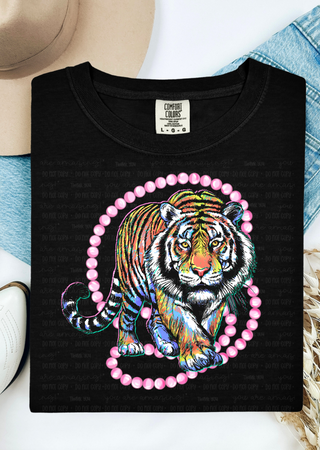 Tigers & Pearls Comfort Colors T-Shirt