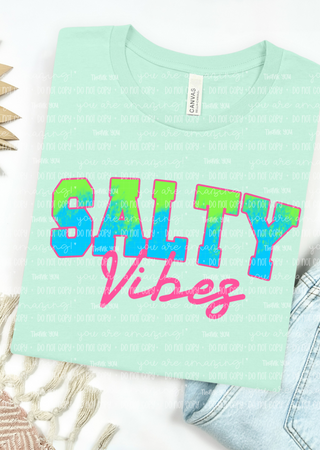 Salty Vibes Bella Canvas T-Shirt