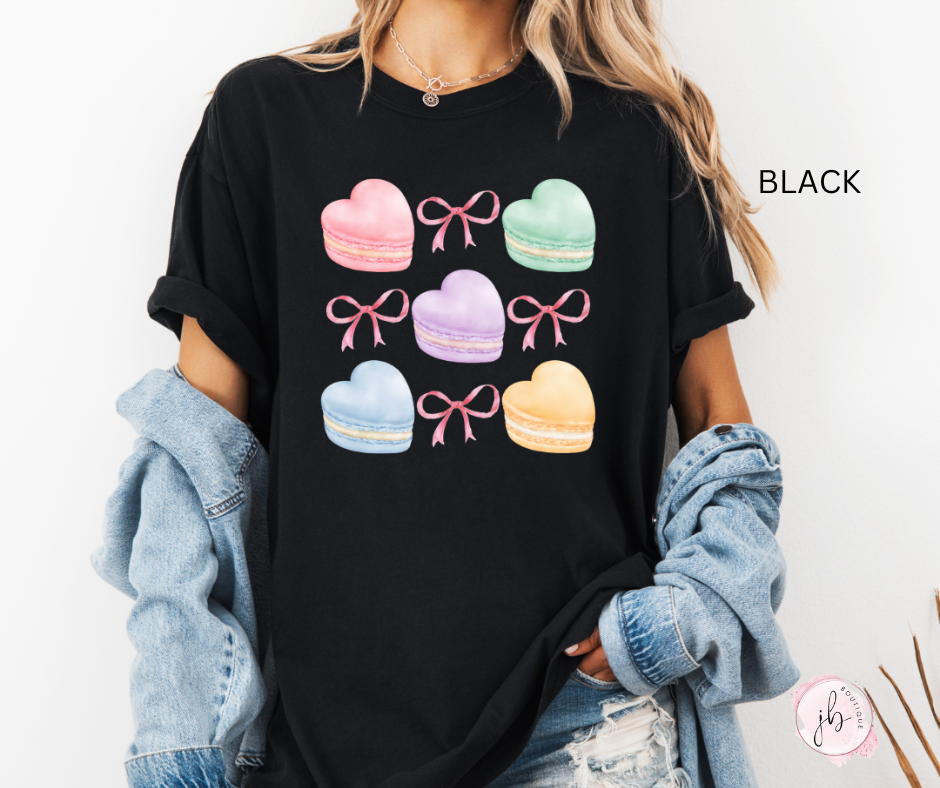 Heart Macarons Tee