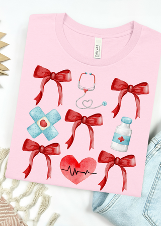 Bows & Bandages Bella Canvas T-Shirt