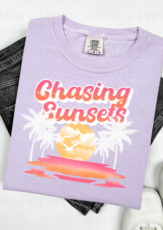 Chasing Sunsets Comfort Colors T-Shirt