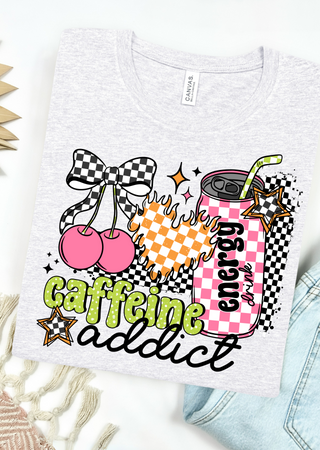 Caffeine Addict Bella Canvas T-Shirt