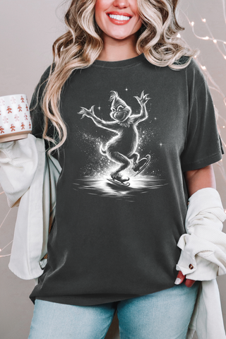 Skating Green Guy Tee