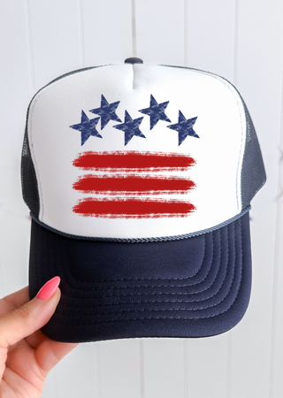 Stars & Stripes Trucker Hat