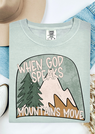 Mountains Move Comfort Colors T-Shirt