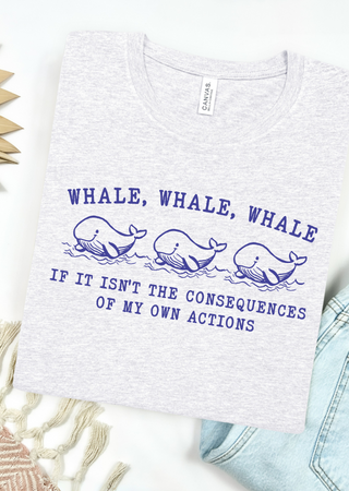 Whale Whale Whale Tee Comfort Colors T-Shirt