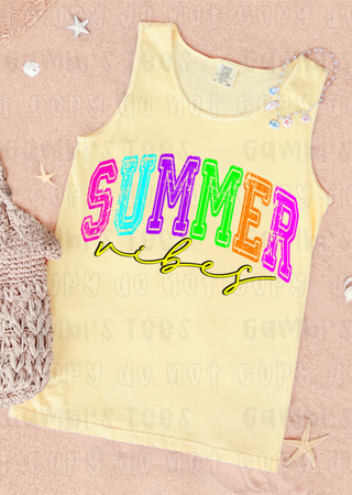 Summer Vibes T-Shirt, Tank