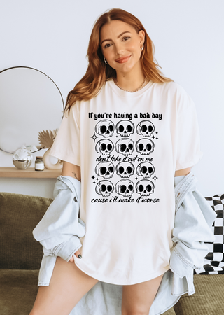 Bad Day Skelly Tee