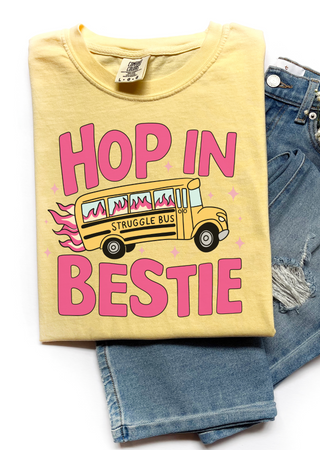 Hop in Bestie Comfort Colors T-Shirt