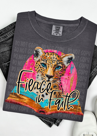 Fierce in Faith Comfort Colors T-Shirt