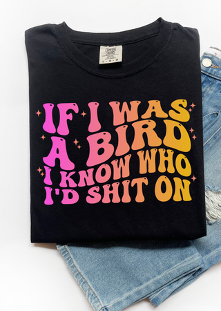 If I was a Bird Comfort Colors T-Shirt