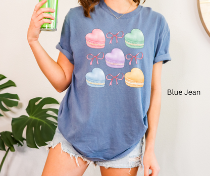 Heart Macarons Tee