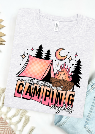 Camping Nights Bella Canvas T-Shirt