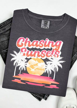 Chasing Sunsets Comfort Colors T-Shirt