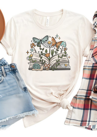 Enchanted Story Book  Bella Canvas T-Shirt