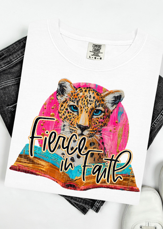 Fierce in Faith Comfort Colors T-Shirt