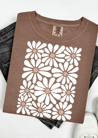 Boho Daisy Comfort Colors T-Shirt