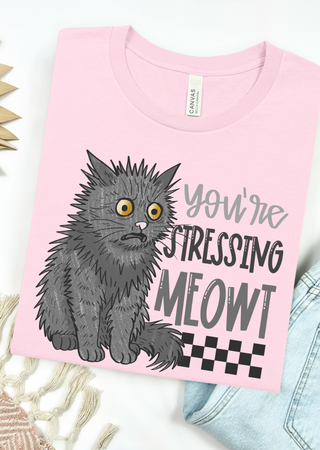 Stressing Meowt Bella Canvas T-Shirt