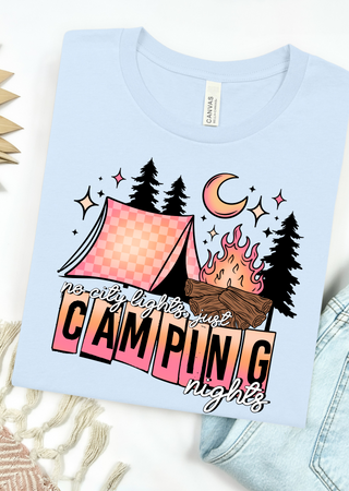 Camping Nights Bella Canvas T-Shirt