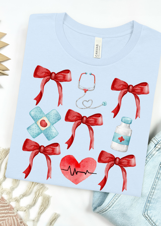 Bows & Bandages Bella Canvas T-Shirt