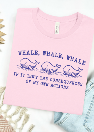 Whale Whale Whale Tee Comfort Colors T-Shirt