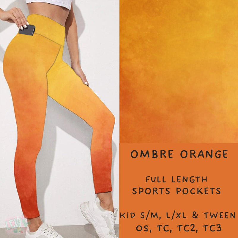 Ready To Ship - Ombre Orange
