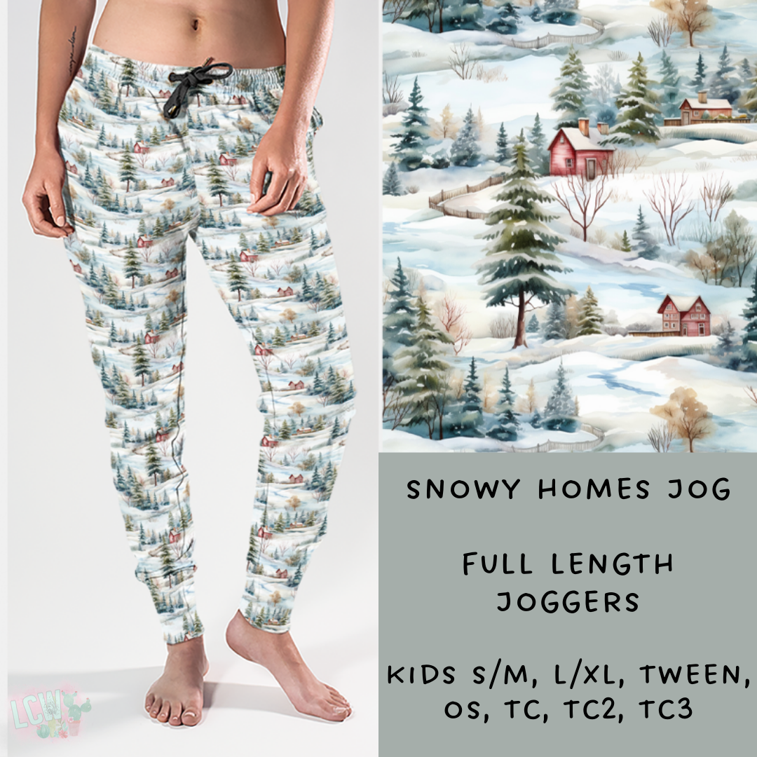 Batch #40- Winter Wonderland- Closing 12/1 - Snowy Homes Joggers