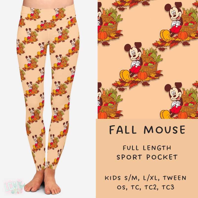 Ready To Ship - Fall Mouse