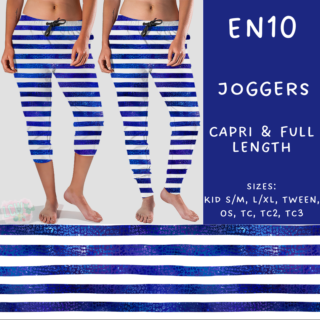 PREORDER Batch #206 - Electric Night - Closes - 9/25 - ETA early Nov - EN10 Full and Capri Length Joggers