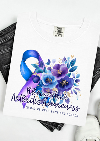 Rheumatoid Arthritis Awareness Comfort Colors T-Shirt