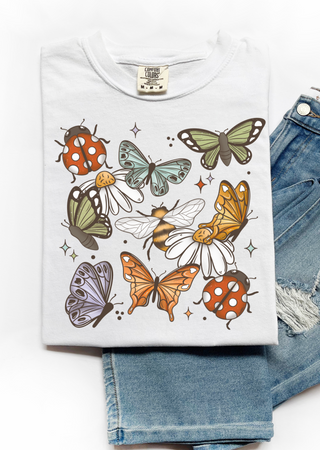 Whimsical Flutter Comfort Colors T-Shirt