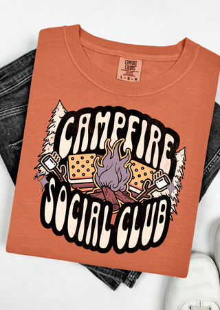 Campfire Social Club Comfort Colors T-Shirt