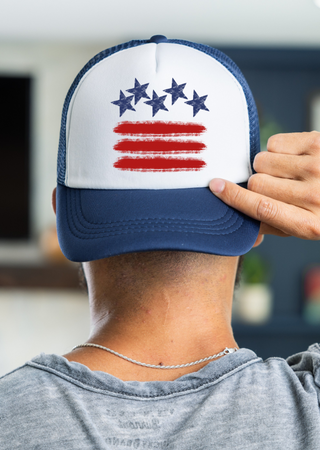 Stars & Stripes Trucker Hat