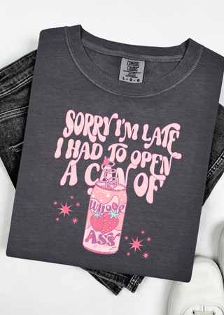 Can of Whoop Ass Tee Comfort Colors T-Shirt