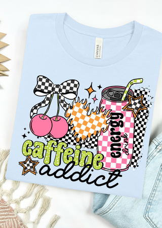 Caffeine Addict Bella Canvas T-Shirt