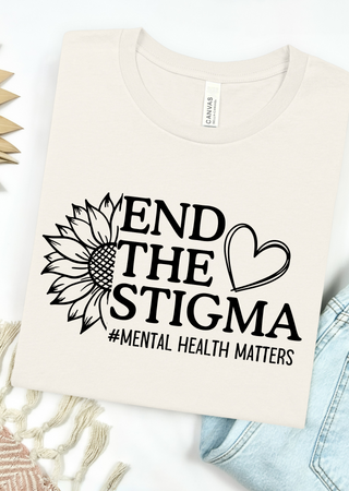 Mental Health End The Stigma Bella Canvas T-Shirt