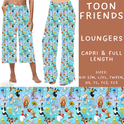 Batch #268 - November Request Run - Closes 1/10 - ETA late March - Toon Friends Capri and Full Length Loungers