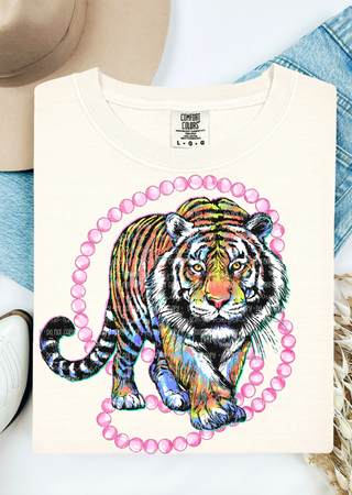 Tigers & Pearls Comfort Colors T-Shirt