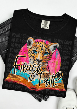Fierce in Faith Comfort Colors T-Shirt