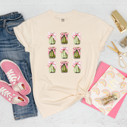 Pickles Croquette Bows Tee